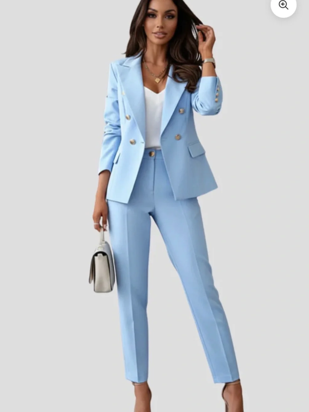 NWT baby blue tailored dress pants ✨
Size XS - Picture 2 of 9